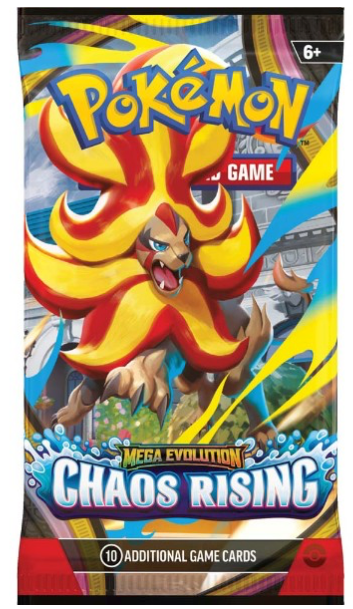 Pokémon - TCG - Mega Evolution Chaos Rising Booster Pack